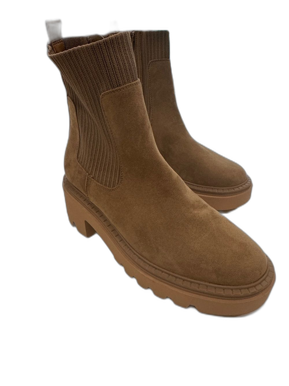 Kyrie Chunky Heel Platform Ankle Sock Boots - Women's Size 11 - NWT